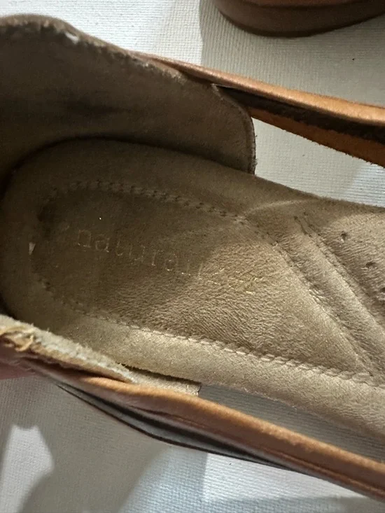 Naturalizer Gobi Huarache Leather Woven Flats Multicolour Size 7.5 Women’s - Picture 7 of 8